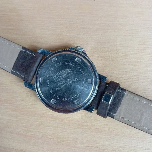 Camel Trophy Vintage Quartz Watch used, unisex, brown and silver