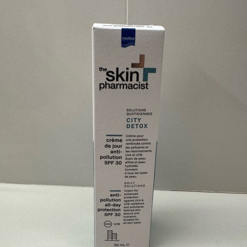 The Skin Pharmacist City Detox Anti-Pollution SPF 30 face cream new