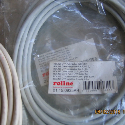 Computer power cords used in excellent condition, black and gray