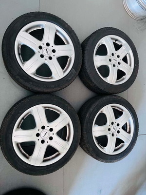 Rial alloy wheels 17" 5x112 with Michelin tires used