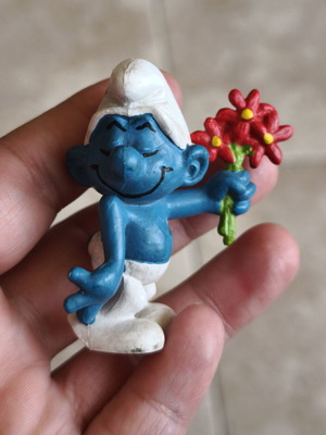 Φιγούρα Schleich Peyo Smurf The Bashful Smurf μεταχειρισμένη