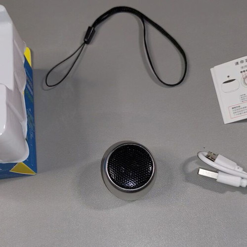 Portable Mini Bluetooth Speaker New Silver