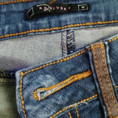 Raxevsky women's jeans size S 36 8 blue like new vintage