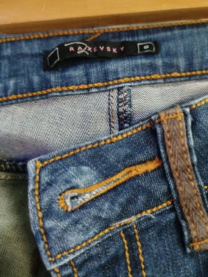 Raxevsky women's jeans size S 36 8 blue like new vintage