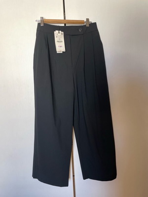 Παντελόνι Zara αφόρετο, μέγεθος M, μαύρο