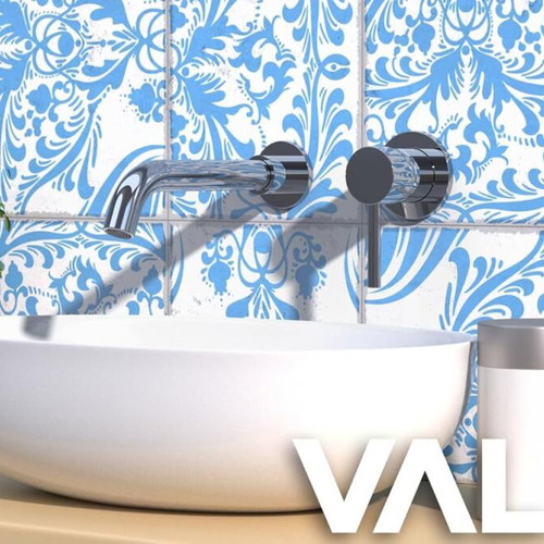 Valaz Guadiana Wall-Mounted Sink Faucet Chrome 21cm New