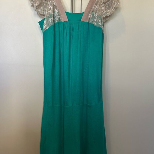 Erotokritos midi dress with inner lining, new, size No1, 100% rayon