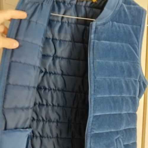 SugarFree women's vest, blue, size S