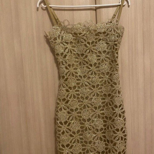 slim fit dress slacks Slim Fitted Gown With Cowl Neckline And Leg Slit by Cinderella Divine -CF199 main image 0