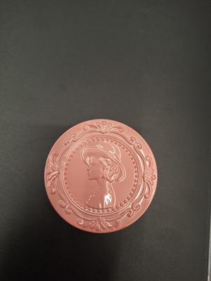 3D Vintage Blush new, embossed natural color