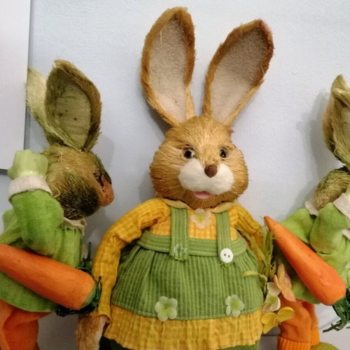 The Hare Mother with Baby Hares like new, pack of 3 pieces