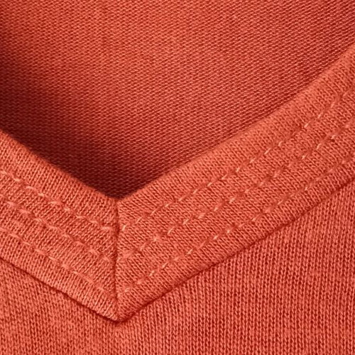 Mango brown terracotta thin women's sweater blouse size M like new
