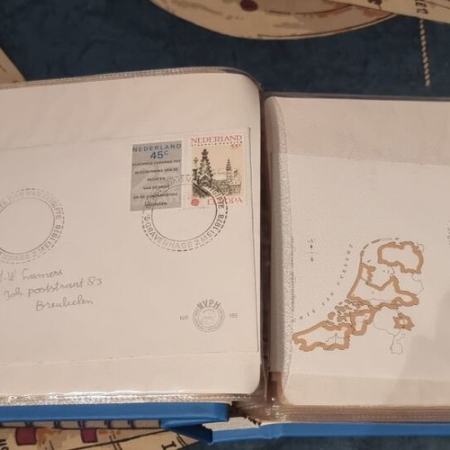 First Day Covers stamp collection like new from Netherlands 1970-1980