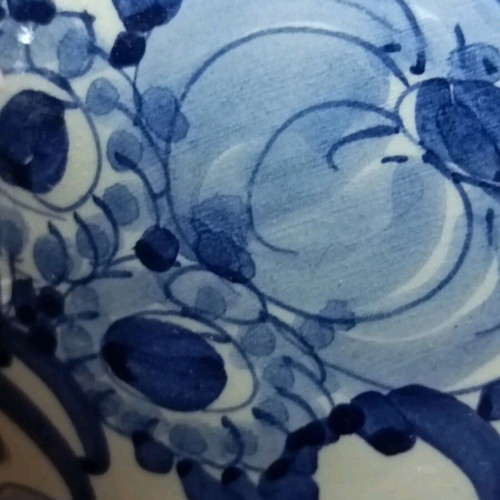 Handmade Skyrian Vase 15 cm like new