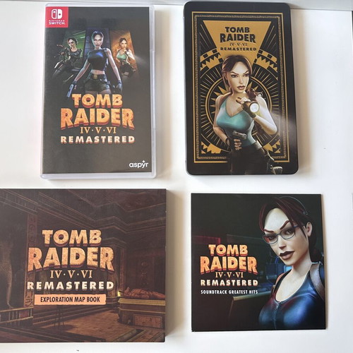 Tomb Raider IV V VI Remastered Deluxe Edition Nintendo Switch