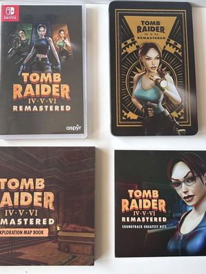 Tomb Raider IV V VI Remastered Deluxe Edition Nintendo Switch