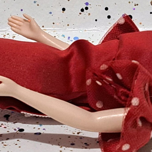 Barbie Dolls of the World Princess of the Danish Court used with flaws