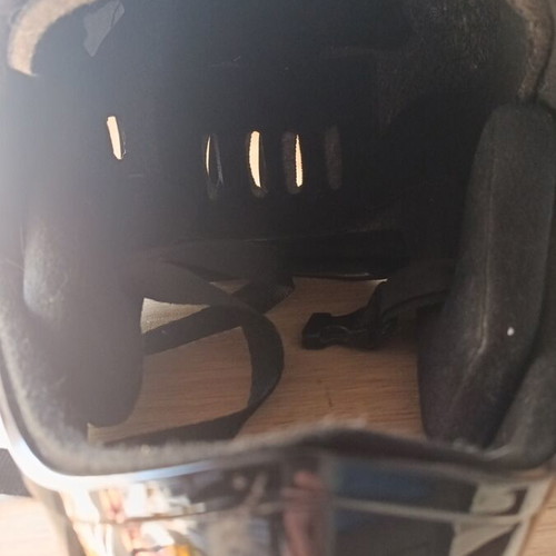 Full face helmet Force used with removable pads for ages 8-12/13