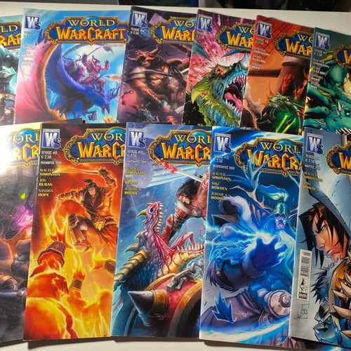 World of Warcraft comic collection 15 issues used