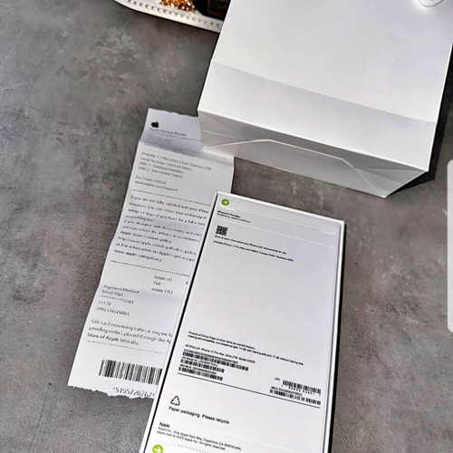 iPhone 17 Pro Max sealed, 2 TB, silver titanium
