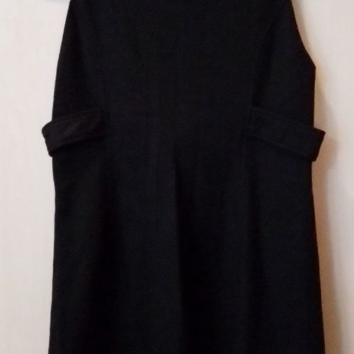 Short wool dress Yumi black, size Small