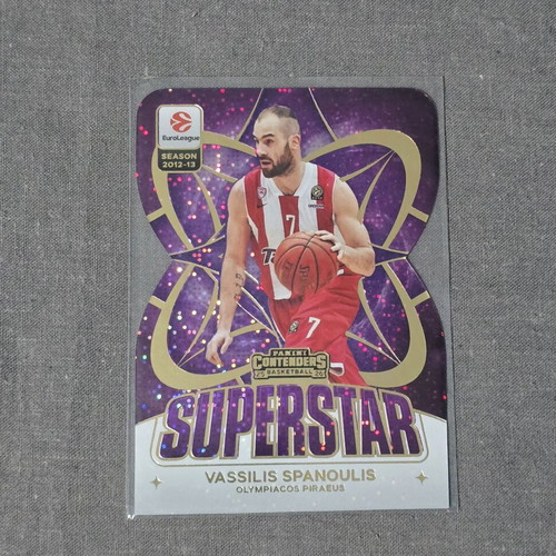 Vassilis Spanoulis Superstar Euroleague Contenders 2025-2026 card