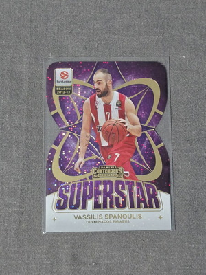 Vassilis Spanoulis Superstar Euroleague Contenders 2025-2026 card