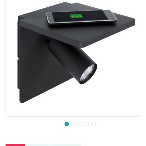 Eglo CIGLIE wall lamp new with wireless charging