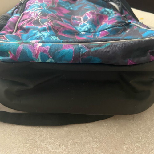 School backpack new, floral design