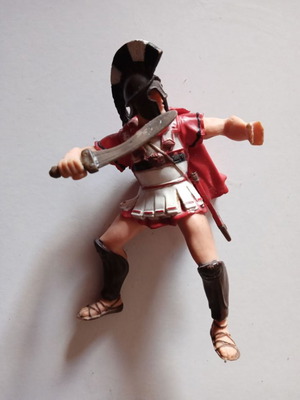 Papo Spartan Hoplite figure used with minor defect
