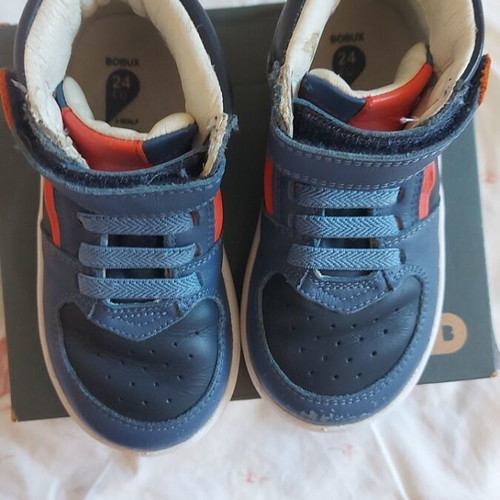 Bobux winter boots size 24, blue