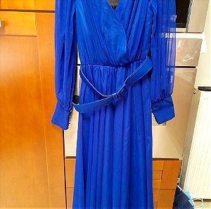 Φόρεμα αμπιγιέ BSB μπλε ρουά Νο 42