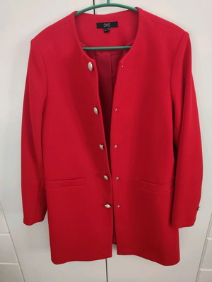 Ovs κόκκινο γυναικείο σακάκι σαν καινούργιο, μέγεθος 40