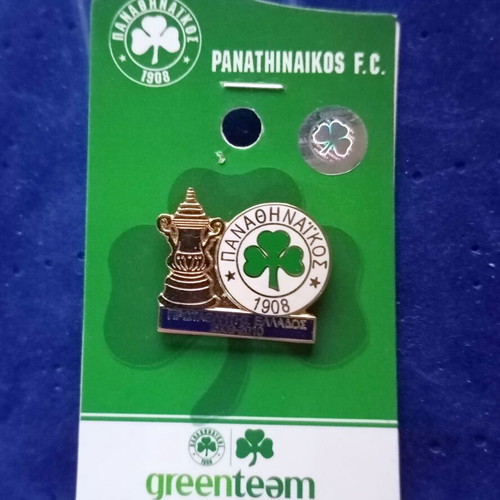 Panathinaikos Collectible Pin Champion of Greece 2009-2010