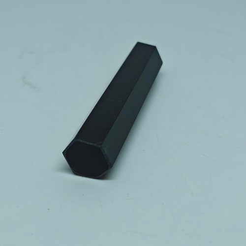 Obsidian Hexagonal Tower 7.5cm like new