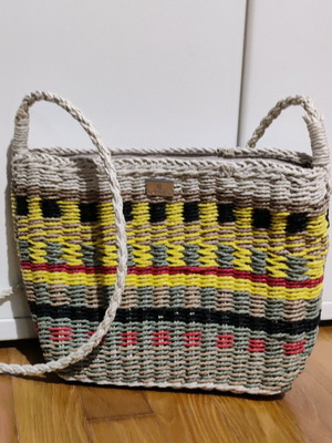 Handmade bag like new, handheld