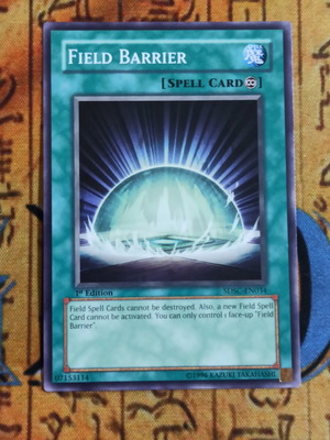 Field Barrier continuous spell κάρτα σαν καινούργιο