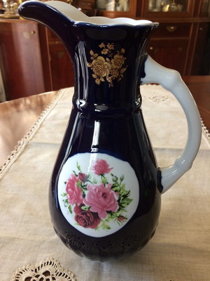 Κανάτα πορσελάνης vintage 28 cm