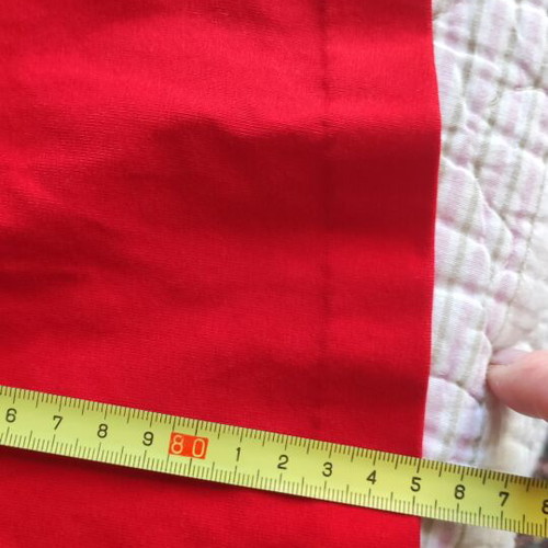Benetton dress like new, size Medium, red