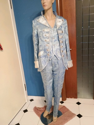 Men's Set of Three Pieces Retro Palazzo Size M Like New