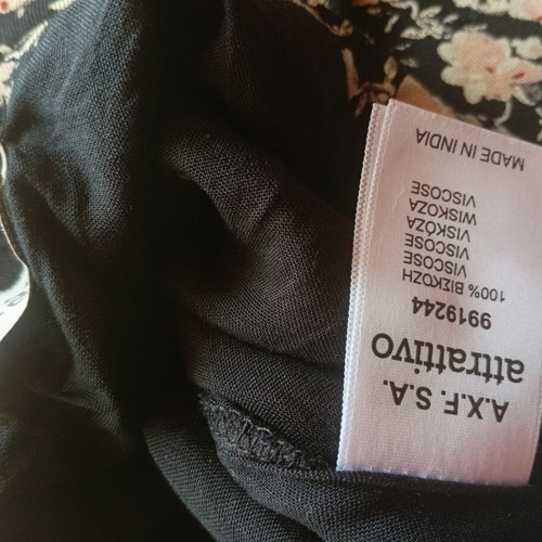 Attrattivo long skirt new, size M, black multicolor