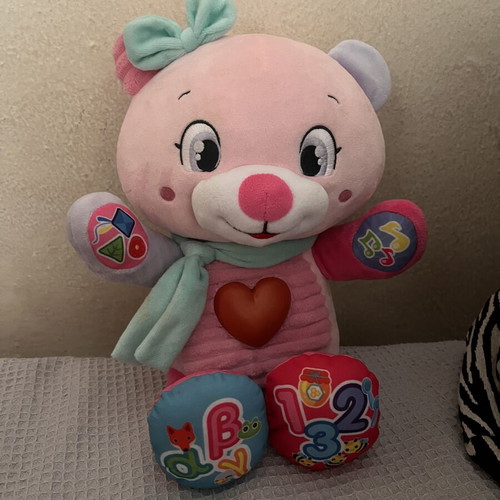 Baby Clementoni interactive soft bear like new, Greek