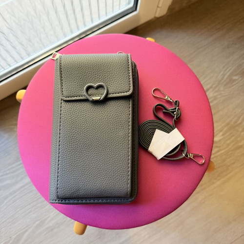Bag Wallet Phone Case new, gray