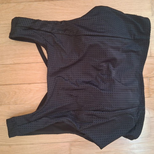 Sports bra, medium size, black