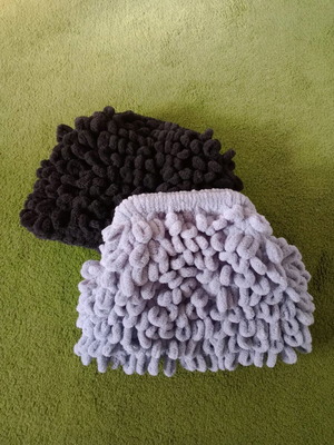 Puffy bag handmade handheld new in all colors