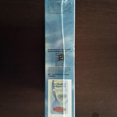 Windows 98 Second Edition sealed English retail package