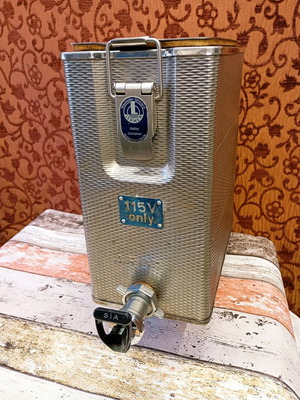 Iran Air Aircraft Coffee Maker used, Lermer inox, 115V, 3 liters