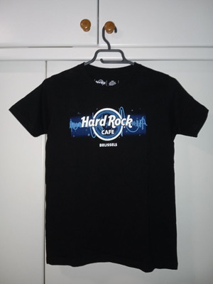 Hardrock Cafe Βρυξέλλες παιδική μπλούζα σαν καινούργιο, μέγεθος Large