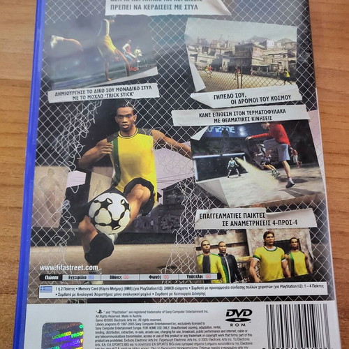 Fifa Street PlayStation 2 used with scratches