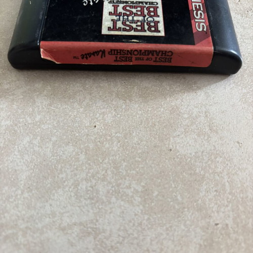 Best of the Best Championship Karate Sega Genesis game